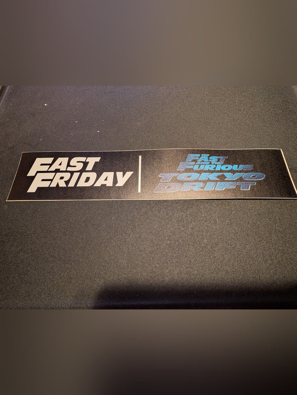 Fast Friday The Fast And The Furious Tokyo Drift Movie Mylar